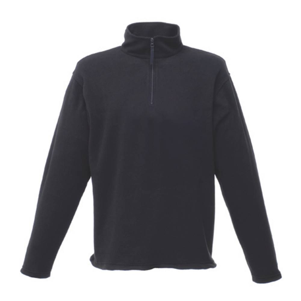 REGATTA MEN'S TRF549 MICRO ZIP NECK FLEECE GREY